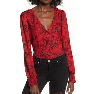 Leith Button Front Blouse